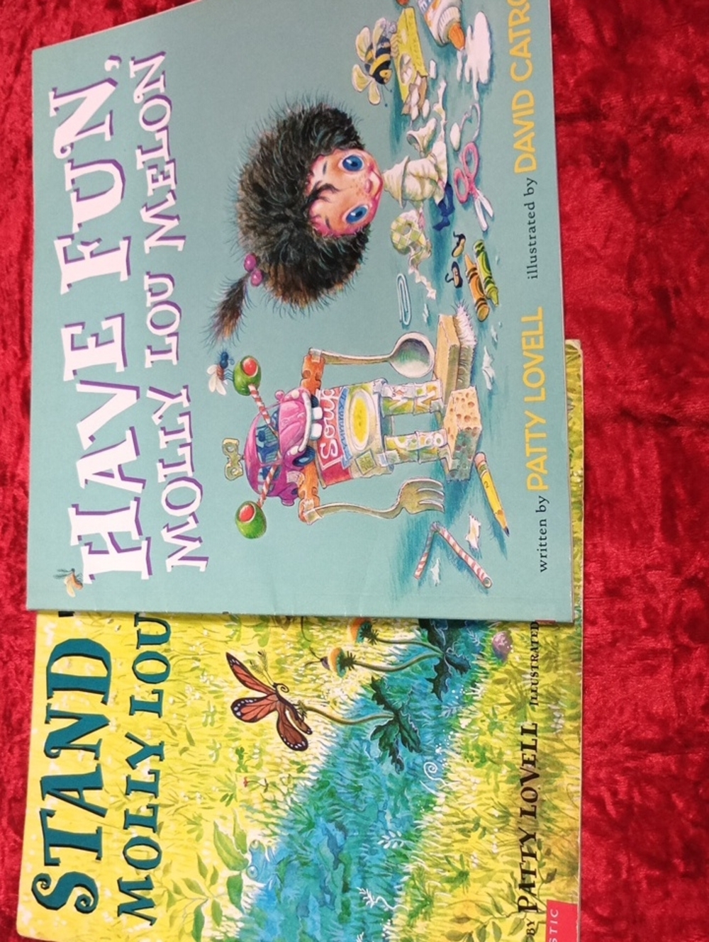 Molly Lou Melon Children's Book Set - Blue & Yellow